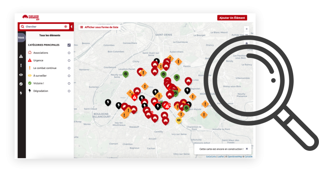 Les actions locales des associations adhérentes